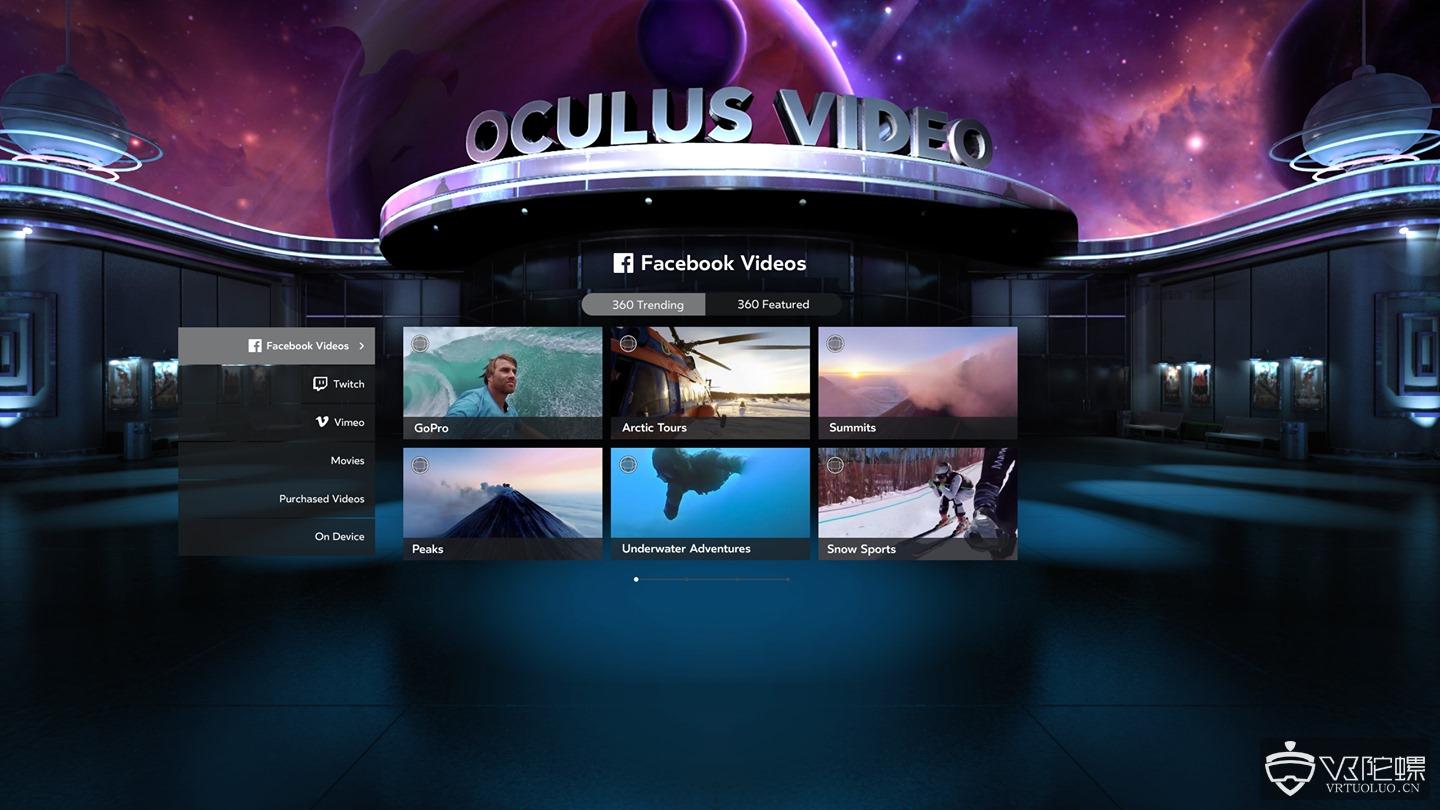 Oculus宣布Rift将关闭电影服务，将其定位为游戏设备