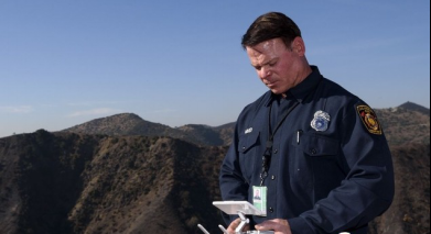 Epson智能眼镜携手大疆无人机 帮助扑灭加利福尼亚大火