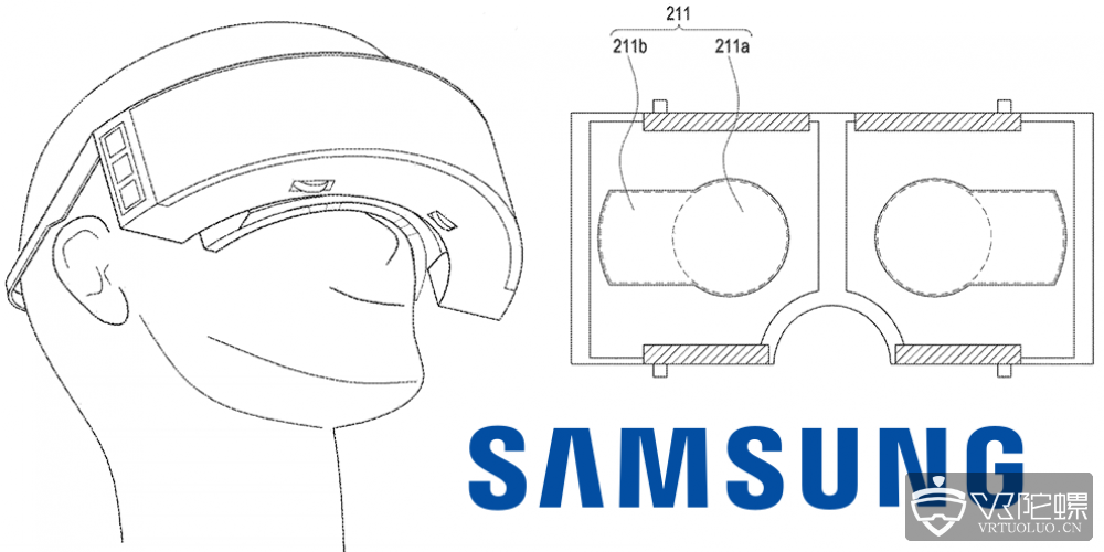 三星新VR头显专利曝光：180°视场角，采用弯曲OLED显示屏