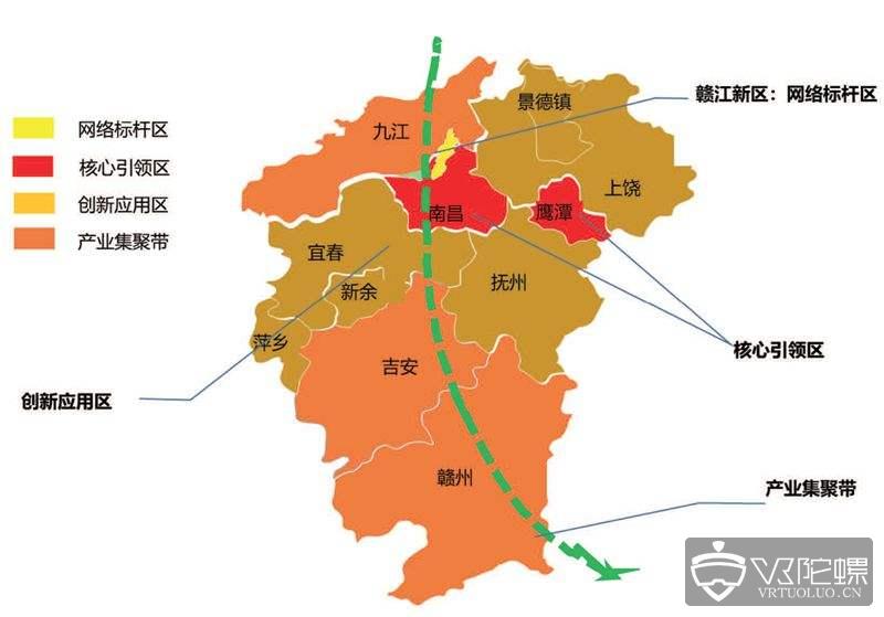 江西省出台5G发展规划：大力发展VR等6大类应用，2023年全省5G产业规模达1000亿元