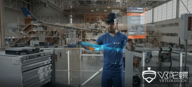 法国Airbus正式向日本航空公司提供HoloLens应用，称导入AR后飞机生产效率将提升4倍