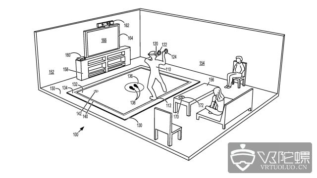 微软申请VR地毯外设专利，可用于虚拟游戏空间定位和追踪