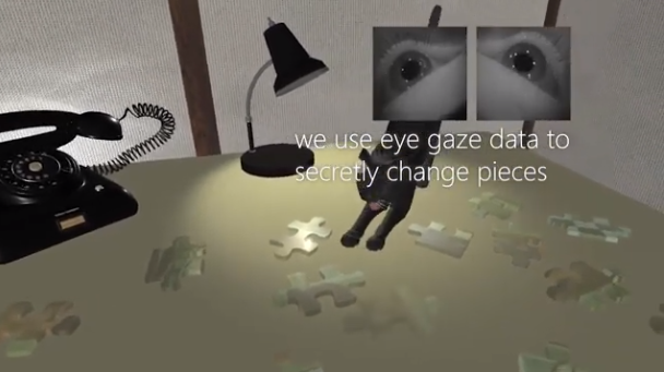 微软研究员探索VR眼球追踪技术