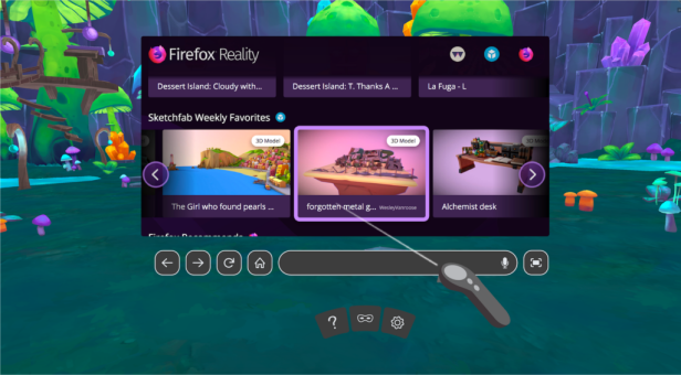 VR浏览器Firefox Reality支持电脑内容与VR头显同步