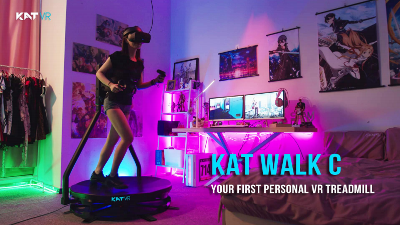KAT VR公布针对个人用户的全向跑步机设备KAT WALK C