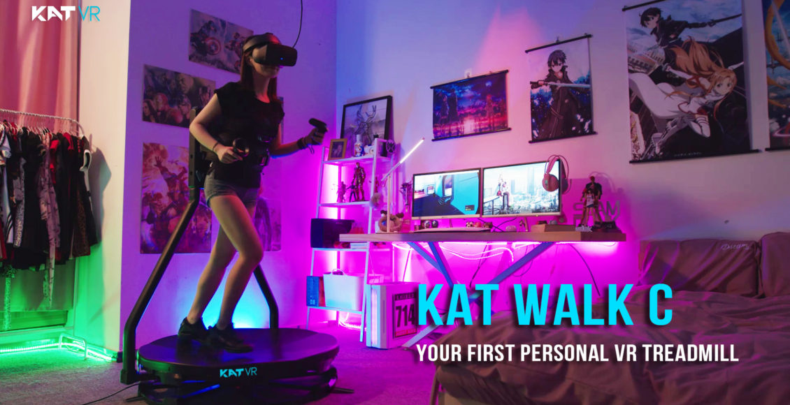 VR跑步机KAT Walk C在Kickstarter发起众筹，24小时内达成100万美元