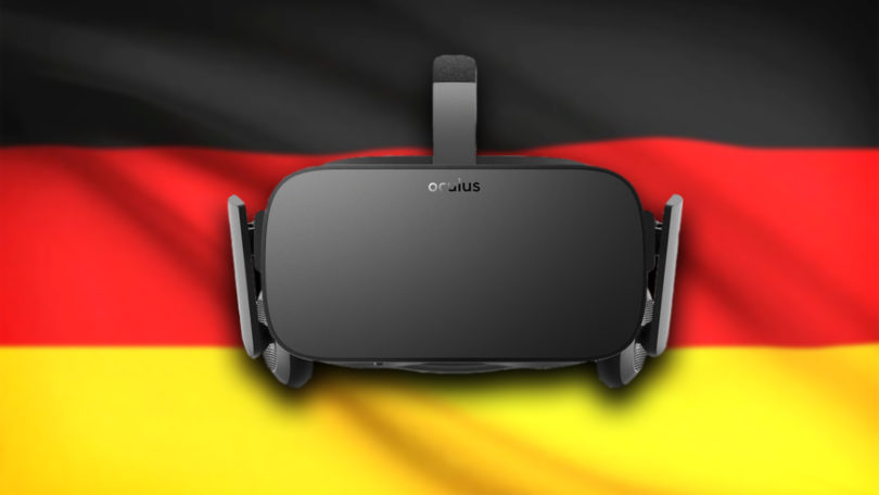 Facebook在德国暂停销售Oculus头戴设备
