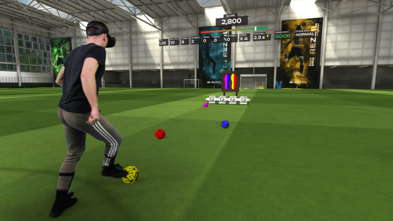 Rezzil计划发布VR足球训练游戏《Rezzil Player 21》，并上线Steam VR平台