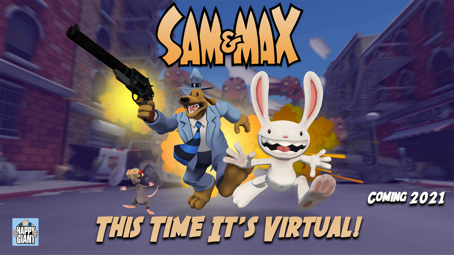 VR冒险游戏《Sam＆Max VR》即将上线Oculus Quest