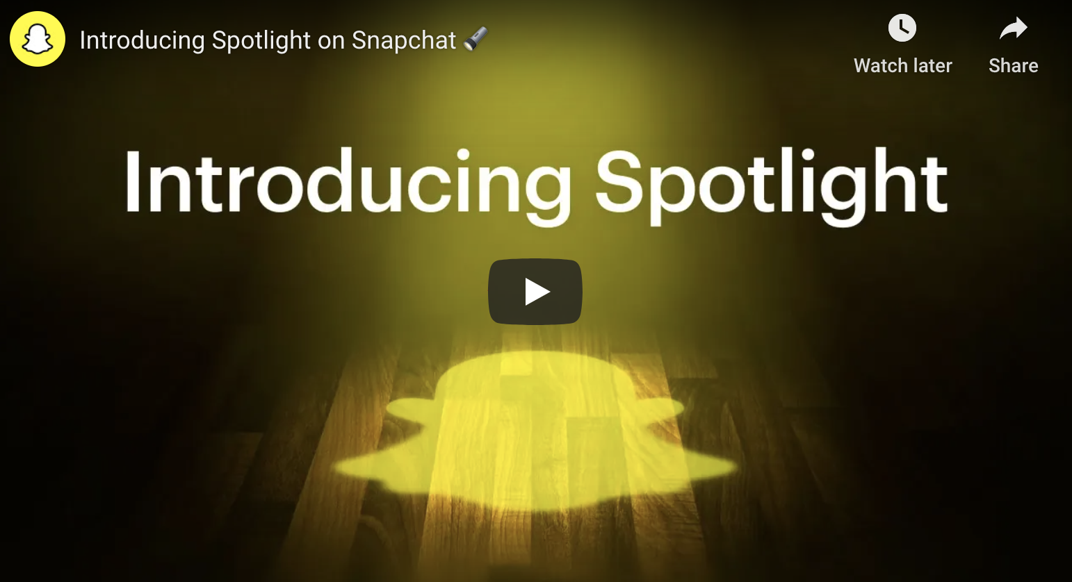 社交软件Snapchat 推出Spotlight：AR将是社交媒体大战的下一个战场