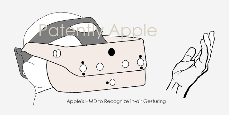 苹果MR系统新专利：头显有多个摄像头，可连接MAC、iPhone、iPad及游戏主机
