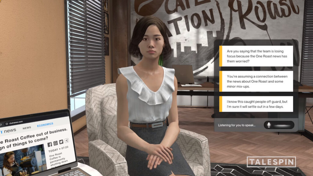 VR培训公司Talespin扩展了其沉浸式技能学习内容库