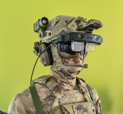 红隼ice2.0配置衍射光波导(图源:红隼防务)红隼ice2.