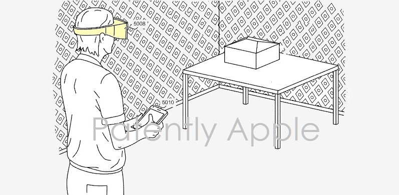 苹果新专利显示其正在研究能与VR/AR环境互动的图形用户界面