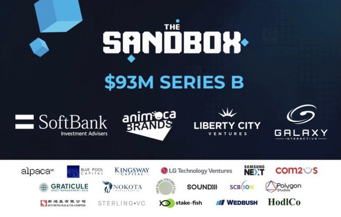 非同质代币游戏平台 Sandbox 融资9300万美元，“瞄准开放元宇宙”