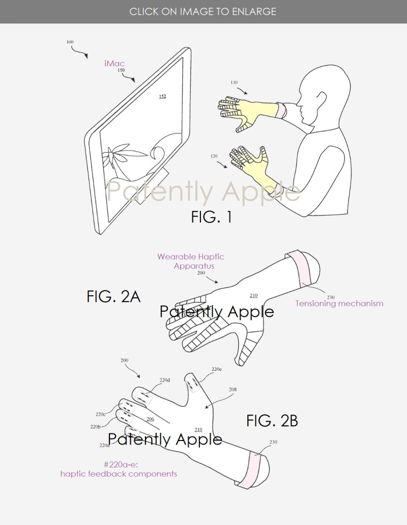 苹果触觉反馈手套专利曝光，可搭配Mac及头显设备体验VR游戏