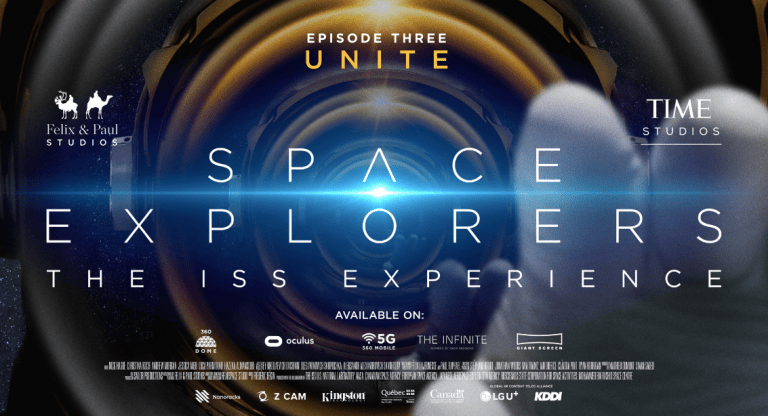VR纪录片《太空探索者》系列第三部”UNITE”上线