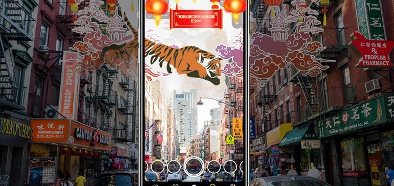 Snapchat为春节推出一系列AR活动，以帮助用户了解中国文化的影响力