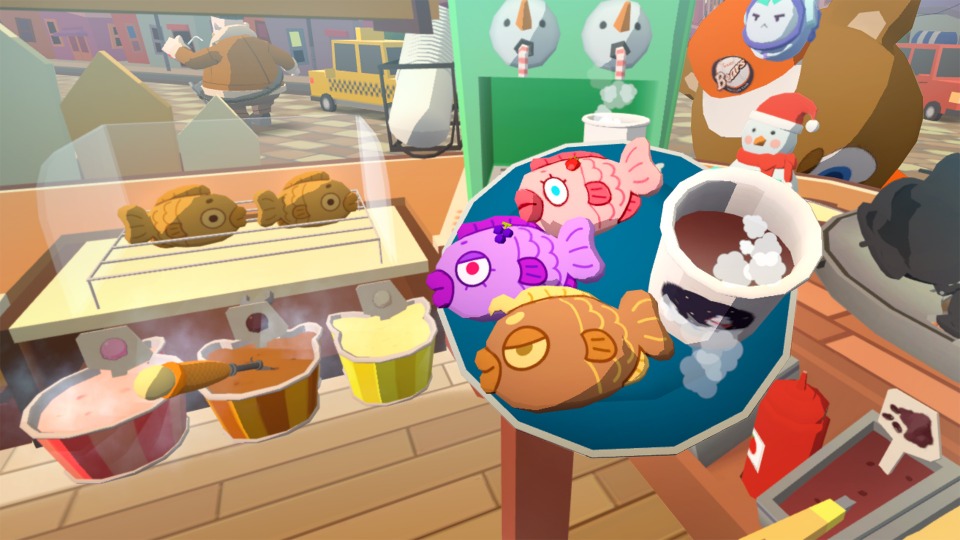 奇遇VR上线《鲤鱼饼大作战》，体验元宇宙里的地摊经济！