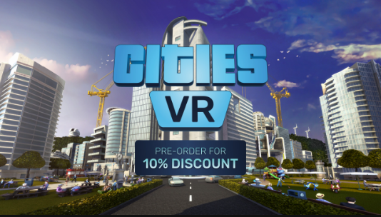 《城市VR》4月29日上线，售价29.99美元