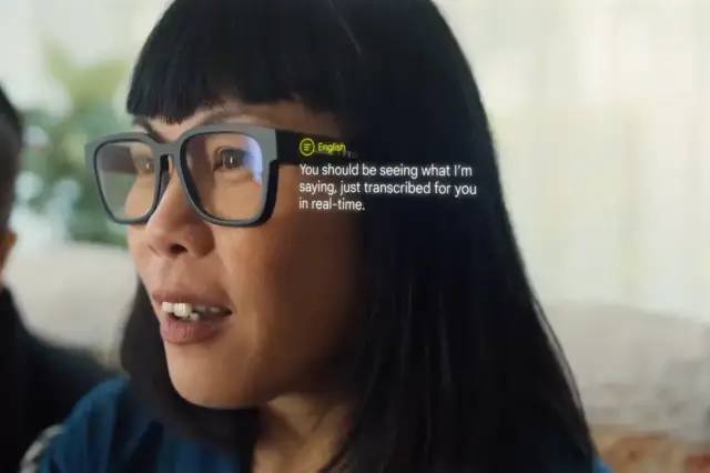 谷歌展示具有实时翻译功能的概念AR眼镜
