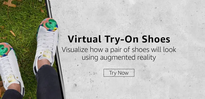 亚马逊推出AR试鞋功能