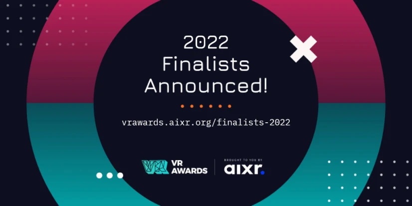 2022年VR大奖提名名单公布，颁奖仪式将于12月1日举行