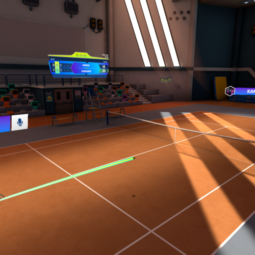 VR网球游戏《Tennis League VR》推出免费试玩版