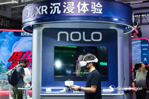 NOLO 携 NOLO Sonic 和云VR一体机 CM1 亮相骁龙嘉年华