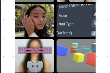 Snapchat Lens Studio推出双手手势识别、面部遮挡等多项功能更新