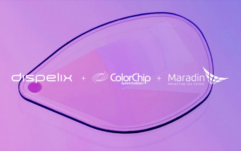 Dispelix、ColorChip和Maradin宣布推进基于MEMS的AR眼镜LBS解决方案
