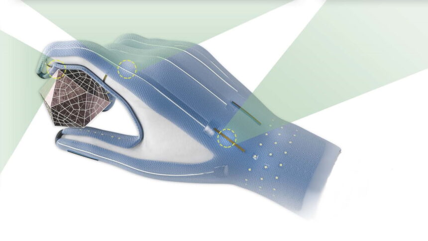 瑞士研究人员正在研发3D打印人工肌肉触觉VR手套