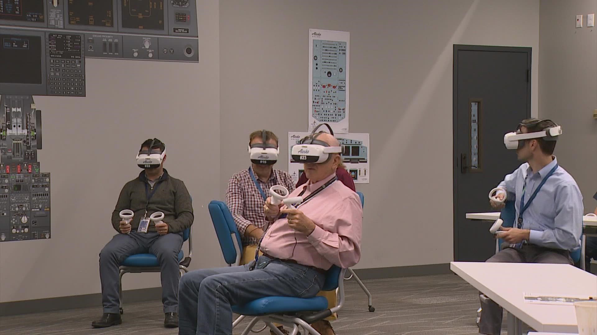 美国阿拉斯加航空公司宣布采用VR技术培训飞行员