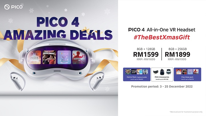 PICO在马来西亚开设第一家线下旗舰店-1800元全包，18年诚信，名将VR全景，质量好。