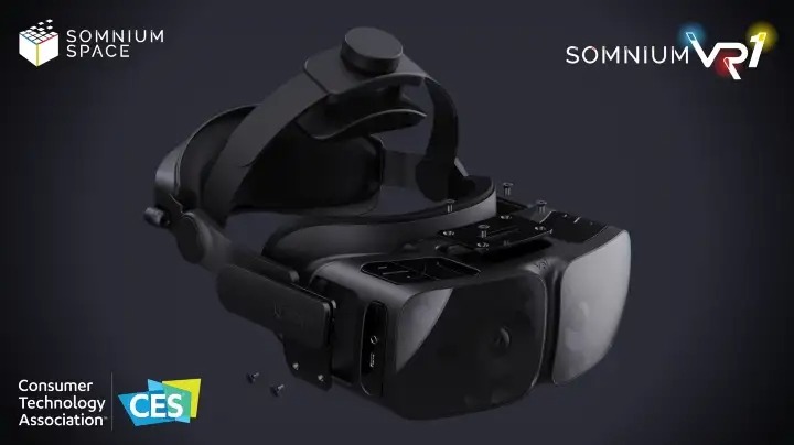 【CES2023】VR社交平台Somnium Space将展出其分体式VR头显，支持手势识别