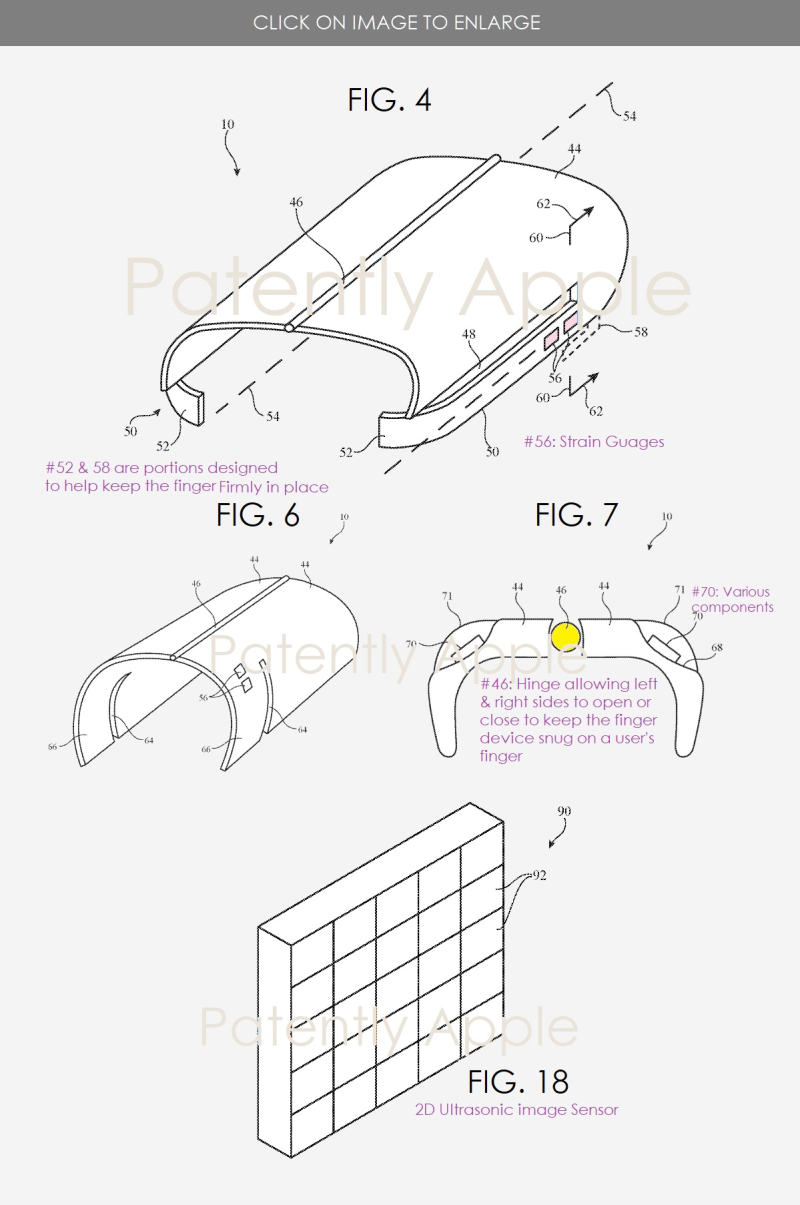 苹果指装设备新专利曝光：搭配头显采用超声波传感器，可感知运动及空中手势