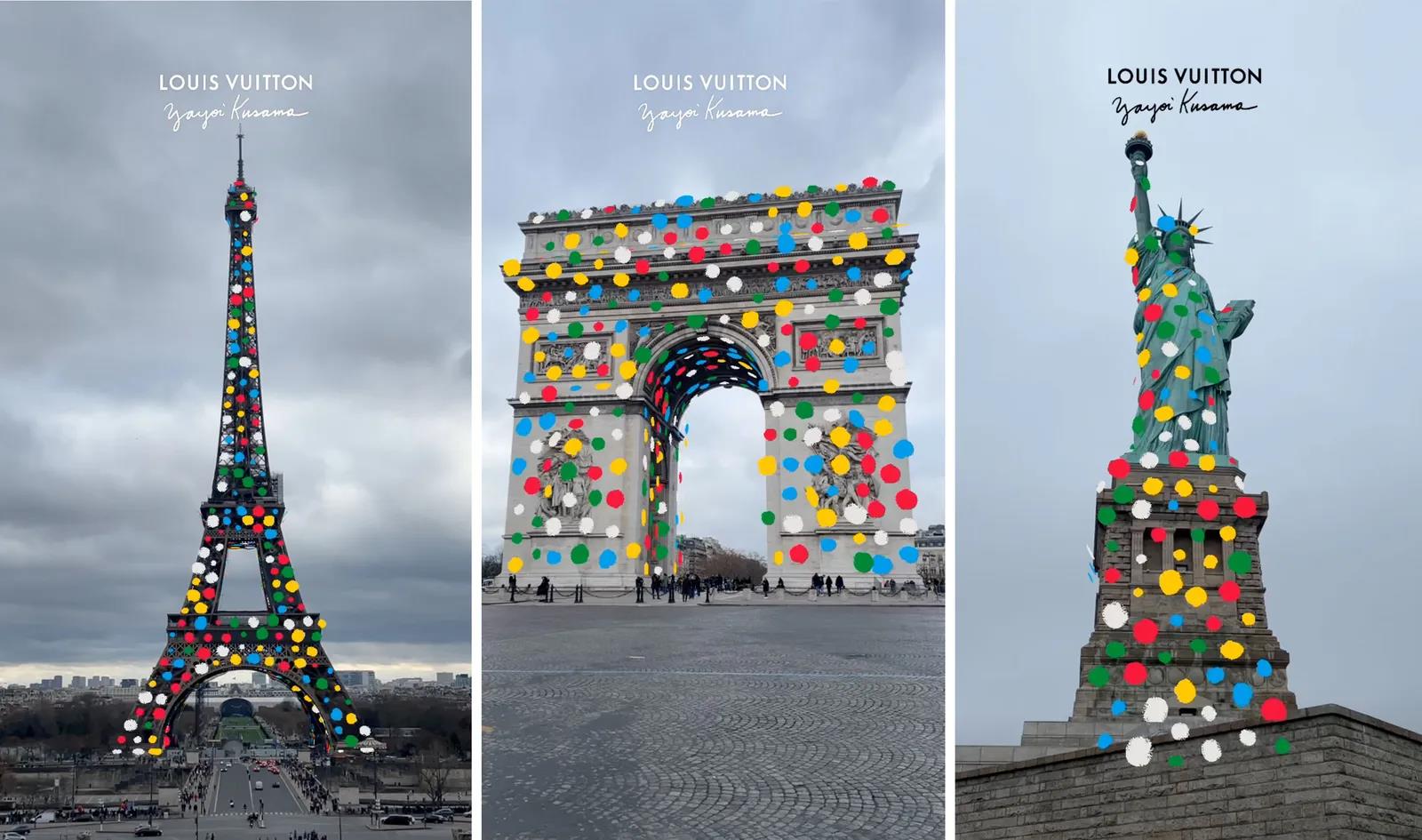 Louis Vuitton与Snap合作，利用AR技术推广草间弥生联名系列