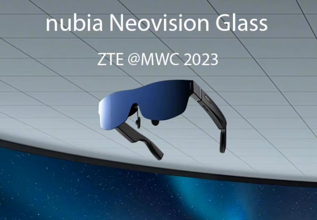 中兴将在MWC 2023上展示其首款AR智能眼镜
