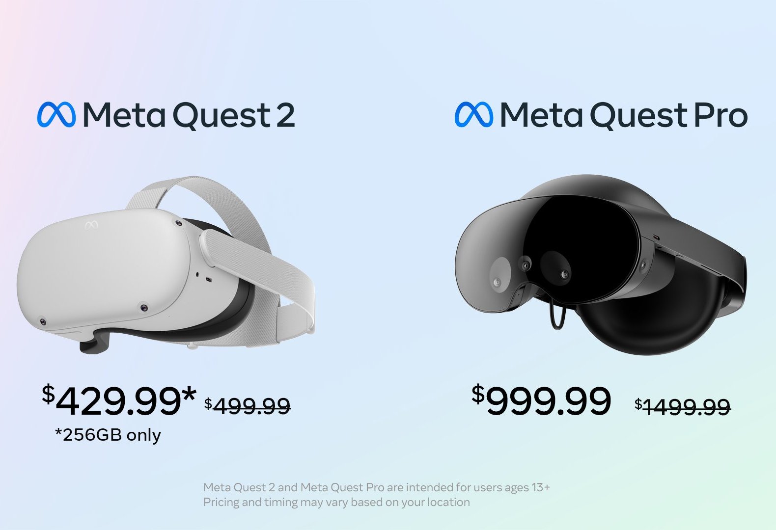 Meta宣布：Quest Pro永久降价至1000美元