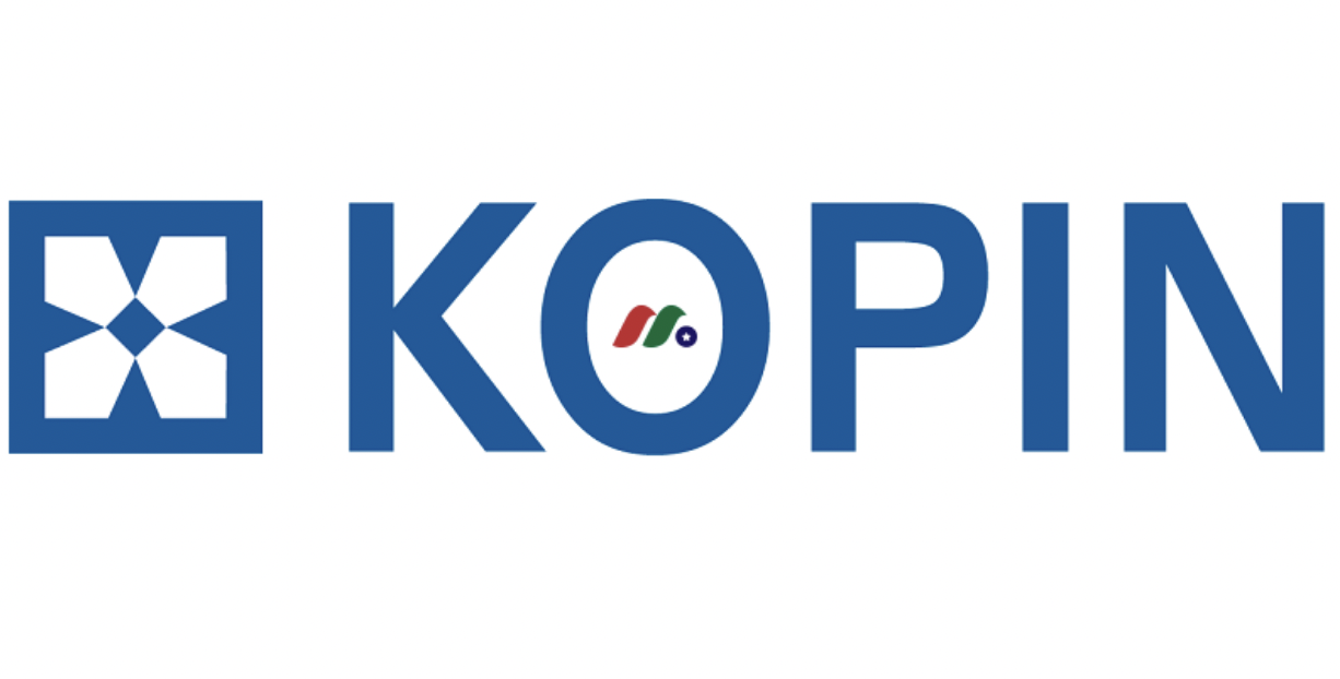 Kopin公布2022年第四季度和全年财务业绩