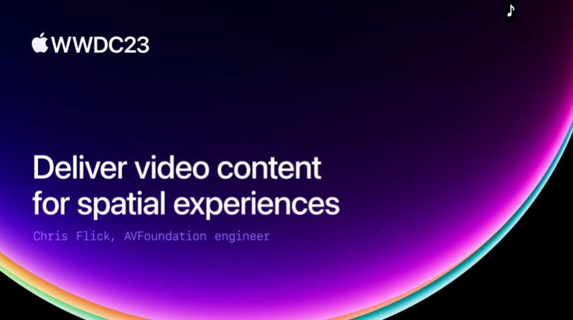 【WWDC 2023】苹果为沉浸式3D流媒体内容提供支持