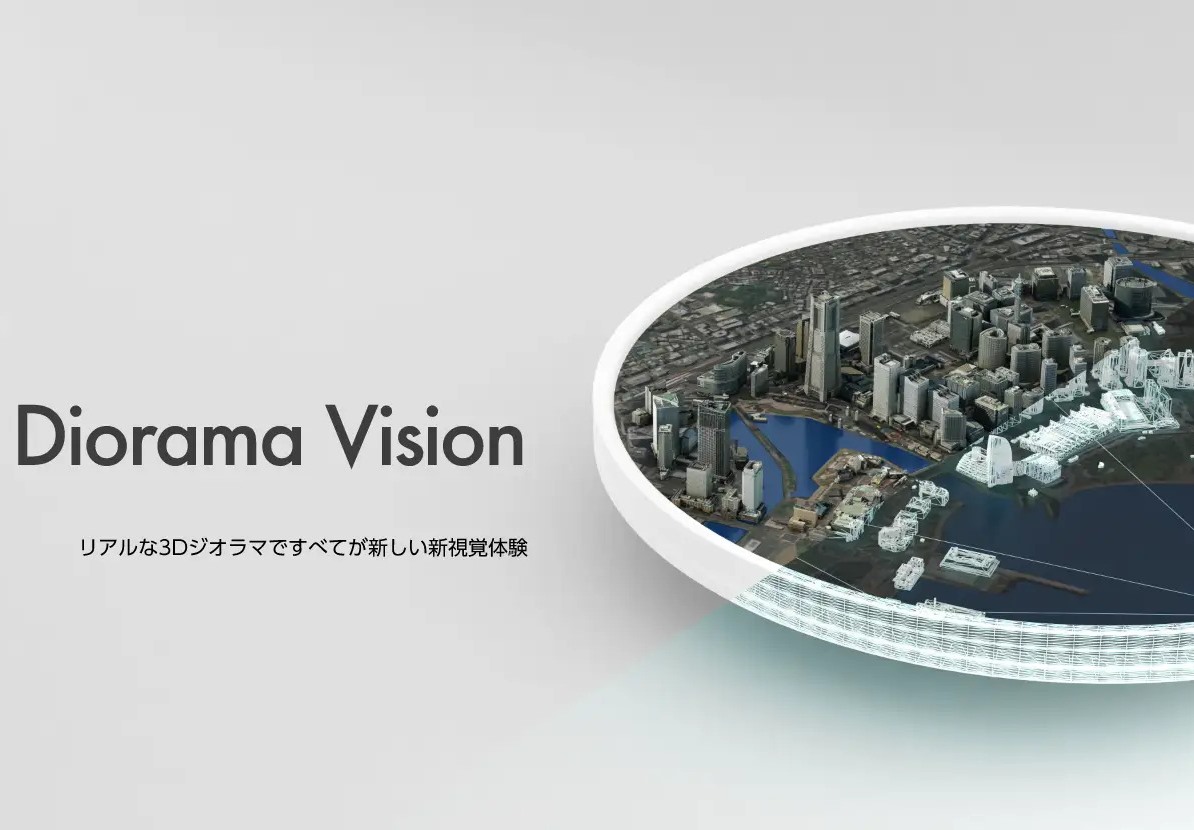 AR眼镜×3D模型，Up-frontier公司推出视觉体验服务Diorama Vision