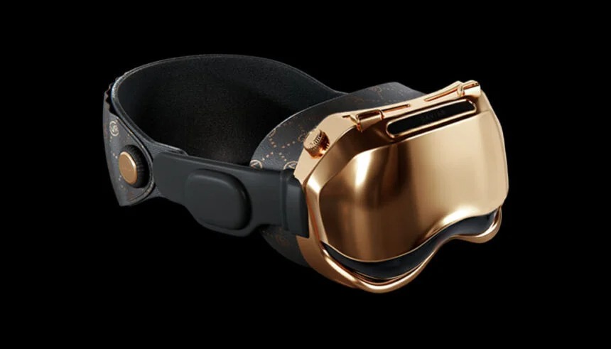 售价39000美元，奢侈品制造商Caviar推出镀金版Vision Pro