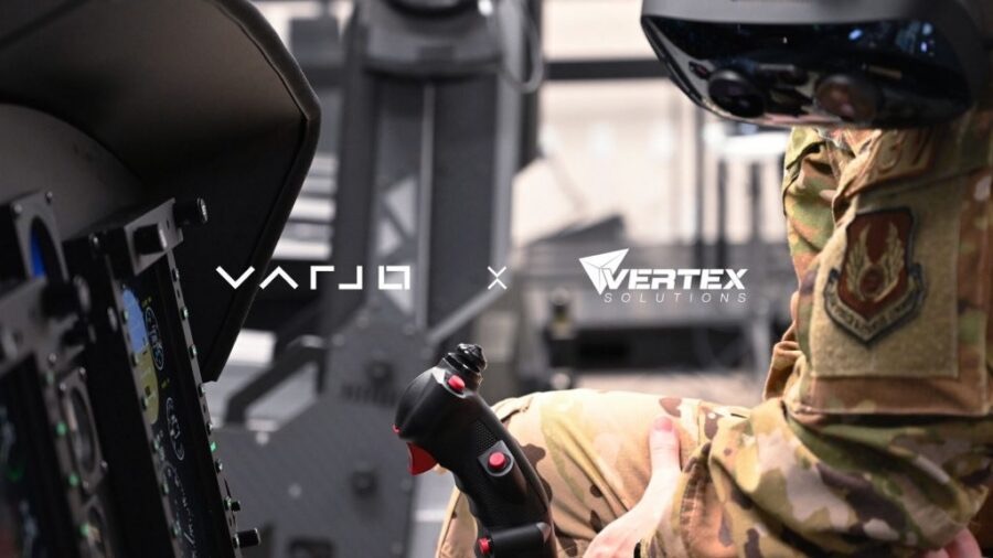 Varjo宣布与Vertex Solutions合作，为美国国防部开发XR飞行模拟器