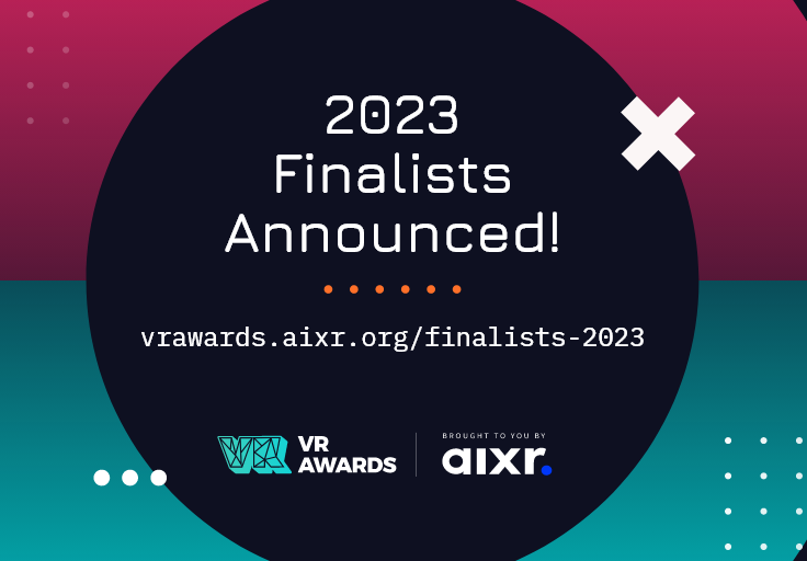 VR Awards 2023提名名单公开，颁奖仪式将于11月30日举行