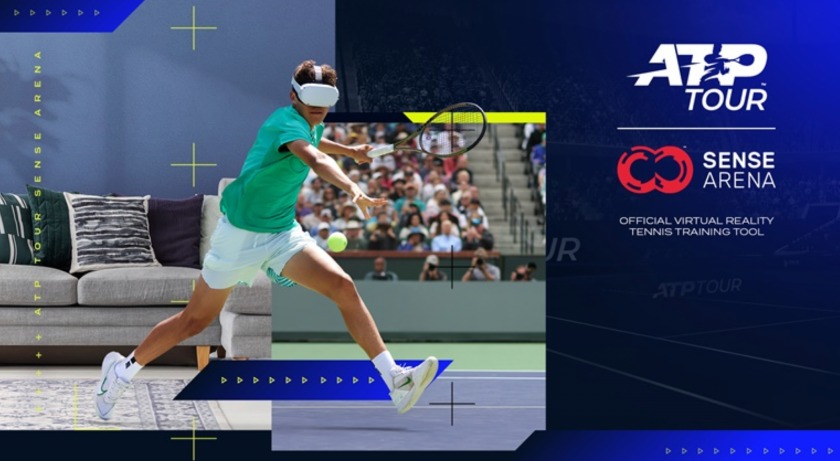 Sense Arena将被指定为ATP官方VR网球训练工具