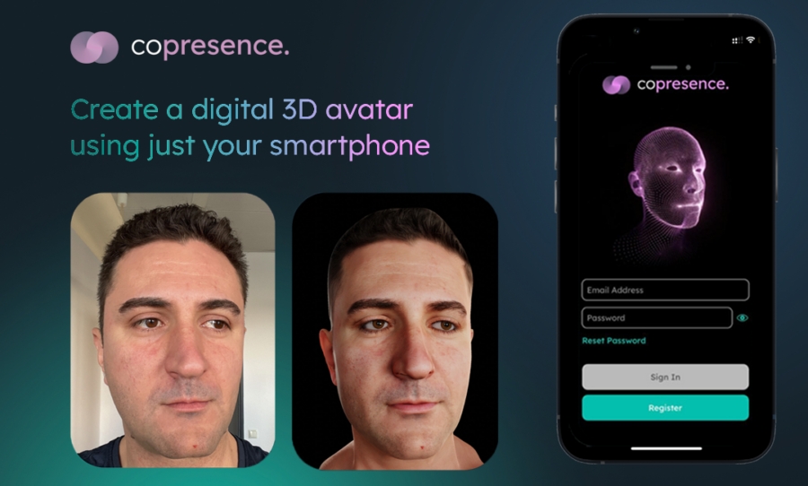 Copresence AG宣布在App Store上推出3D虚拟化身创建应用