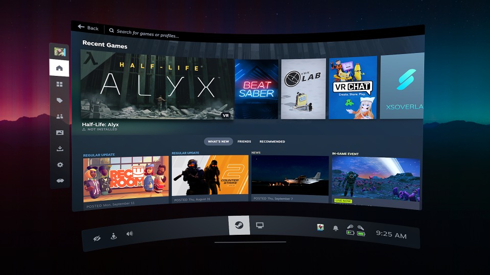 Valve发布SteamVR 2.0测试版，将更多核心功能带入VR