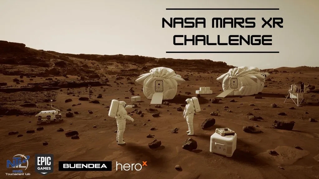 NASA公布火星XR挑战赛优胜者名单，3支队伍共享7万美元奖金