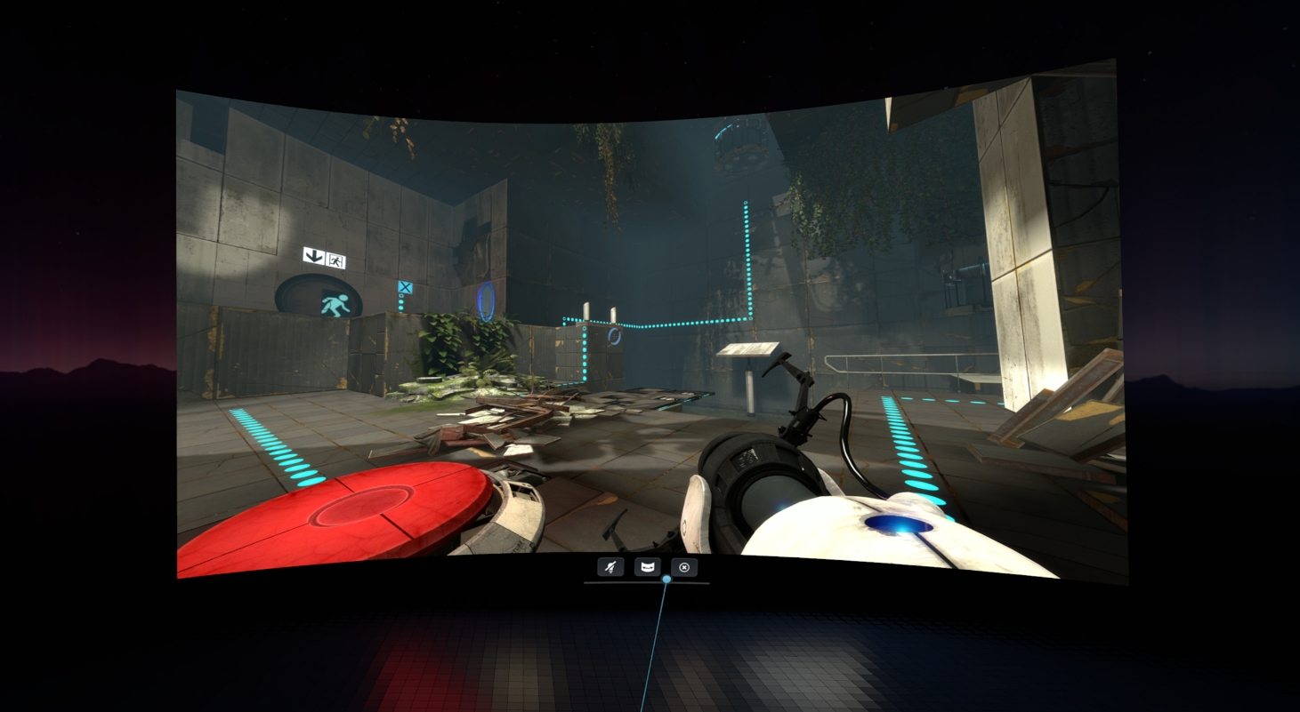 Valve发布SteamVR测试版2.1.1，推出新的影院屏幕模式